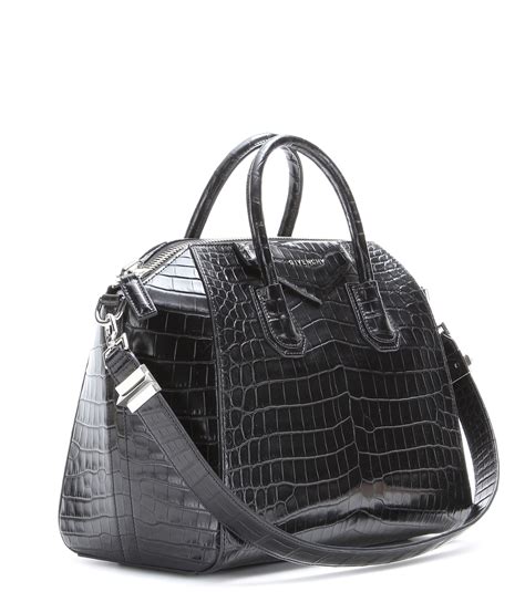 givenchy crocodile antigona|givenchy antigona medium.